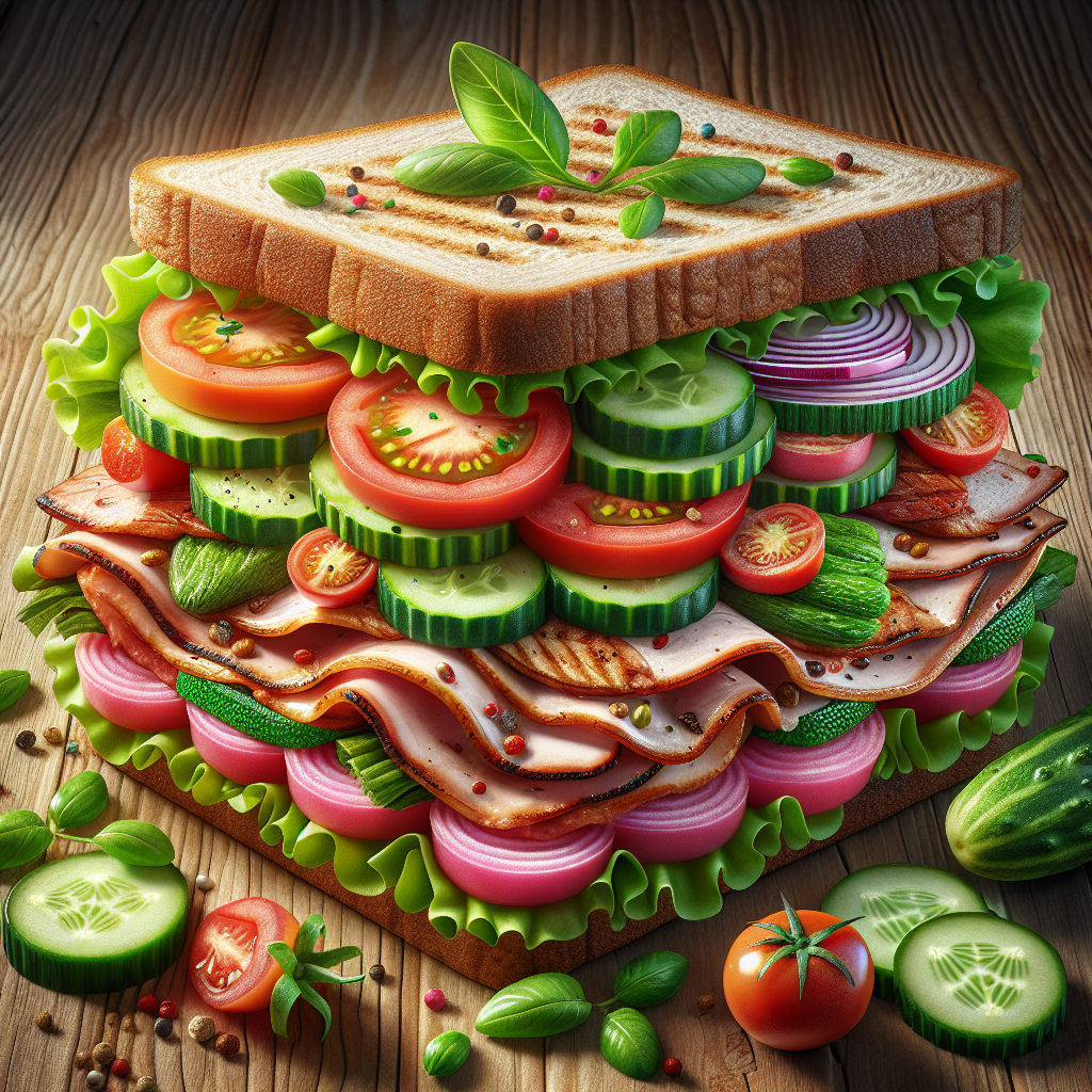 Doğru Sandviç Nasıl Olmalı ? Protein bombası bir tarif!